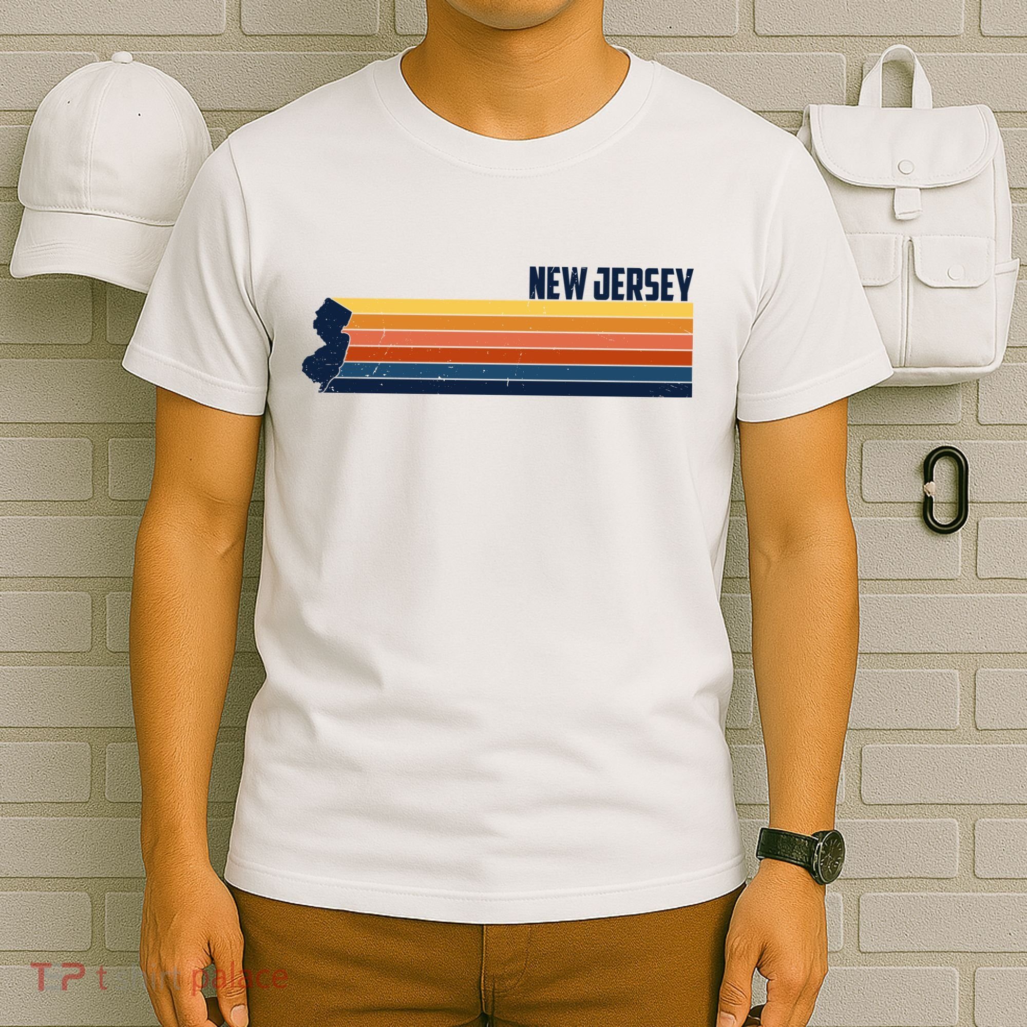 Retro Vintage New Jersey T-Shirt