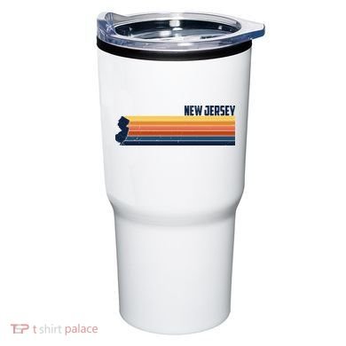 Retro Vintage New Jersey Tumbler