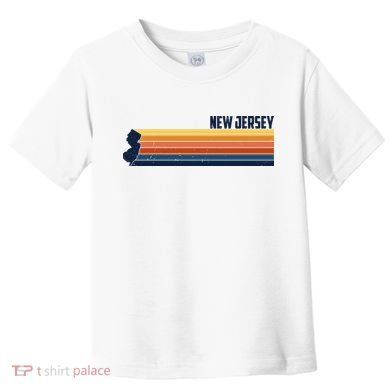 Retro Vintage New Jersey Toddler T-Shirt