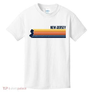 Retro Vintage New Jersey Kids T-Shirt