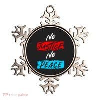 No Justice No Peace Ornament thumb 0