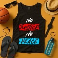 No Justice No Peace Tank Top thumb 4