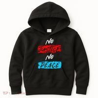 No Justice No Peace Kids Hoodie thumb 0