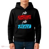 No Justice No Peace Kids Hoodie thumb 4