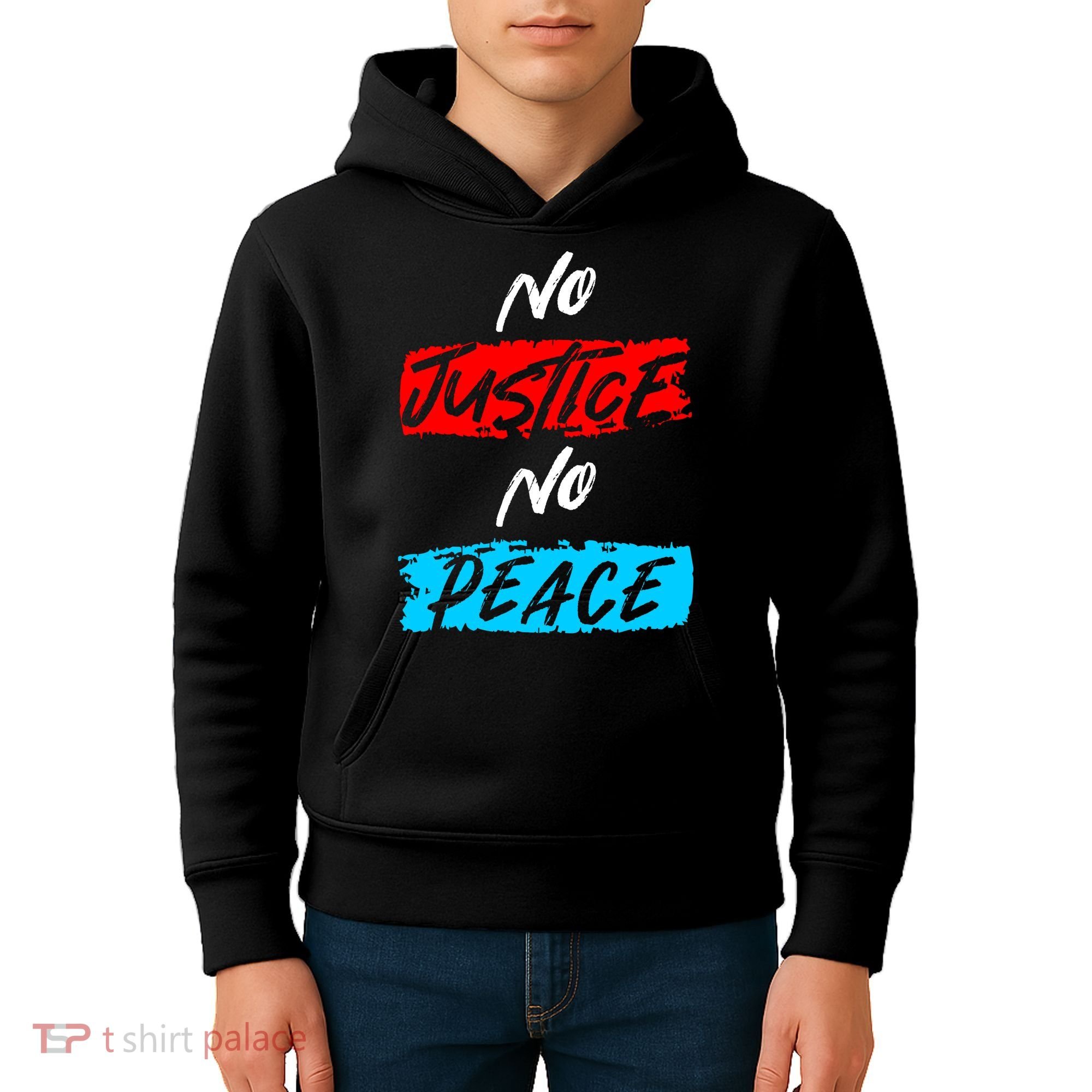 No Justice No Peace Kids Hoodie