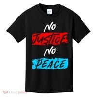 No Justice No Peace Kids T-Shirt thumb 0