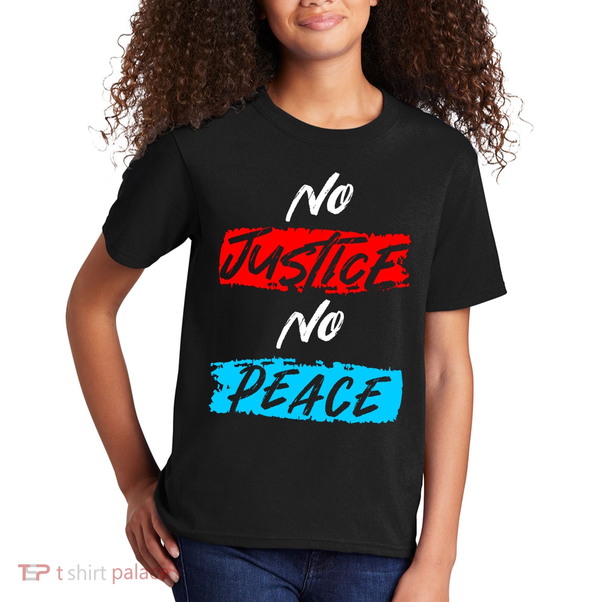 No Justice No Peace Kids T-Shirt