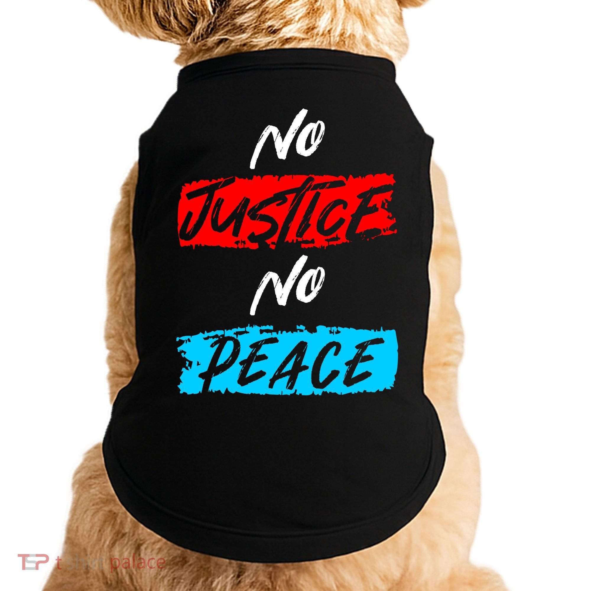 No Justice No Peace Doggie Tank
