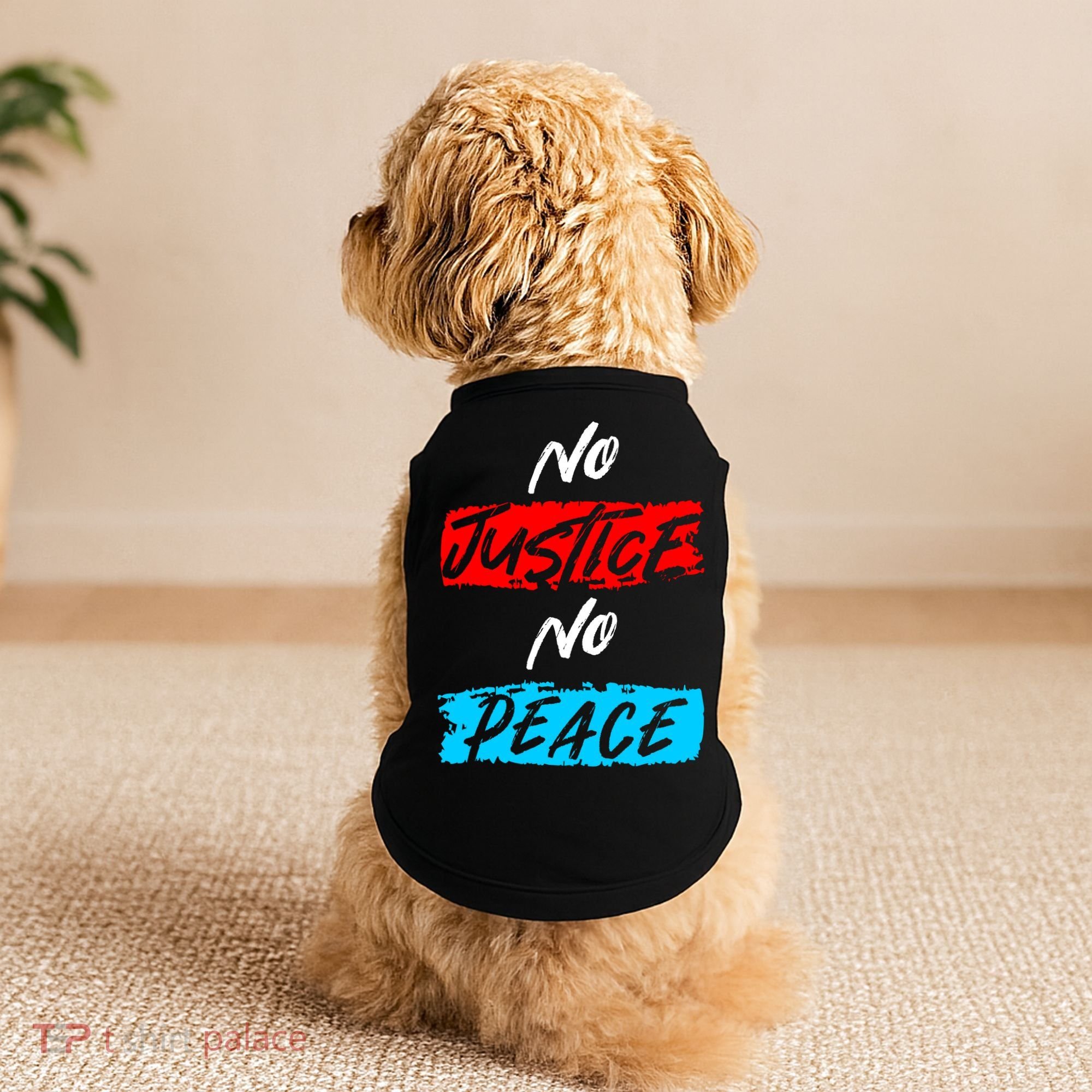 No Justice No Peace Doggie Tank