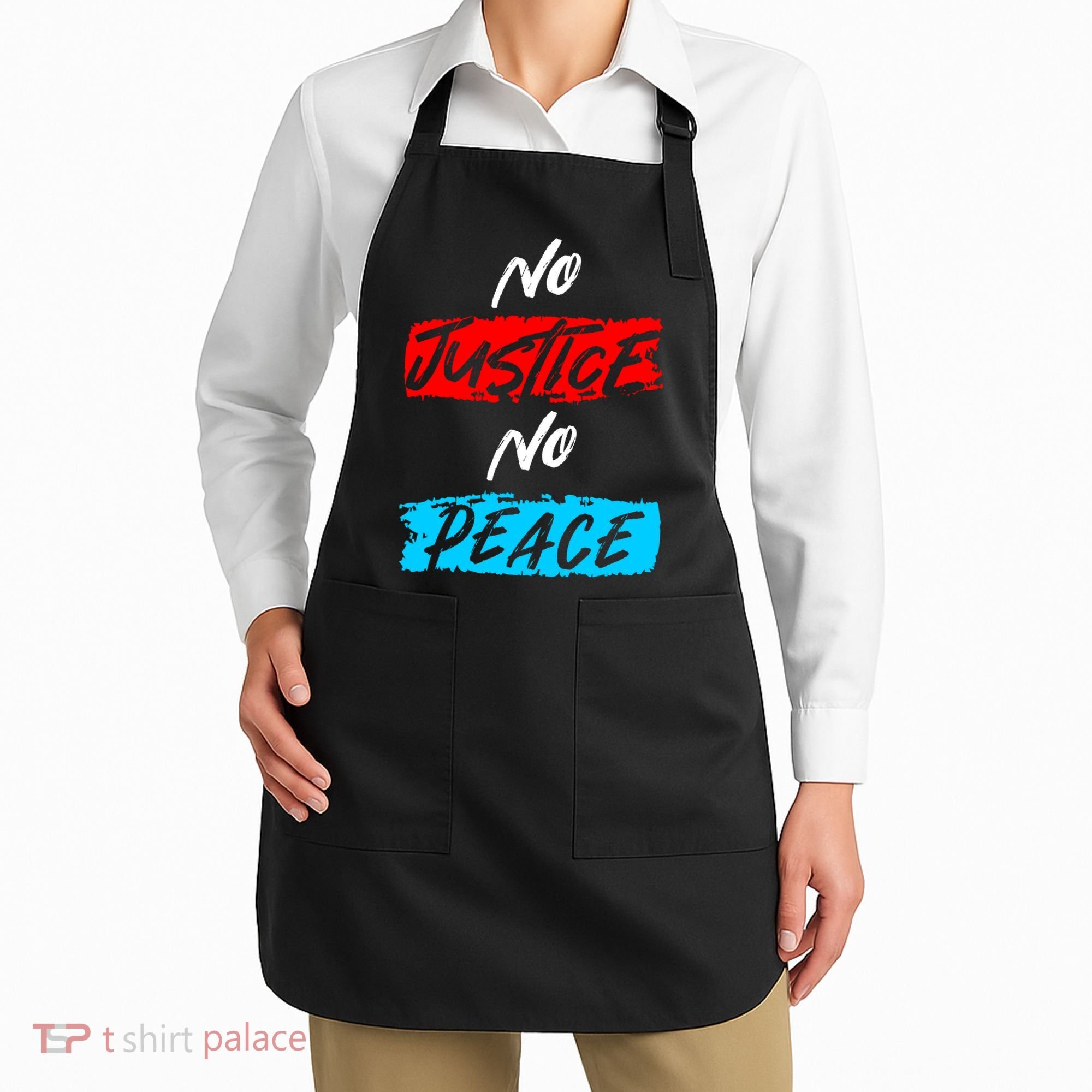 No Justice No Peace Apron