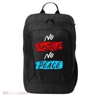 No Justice No Peace City Backpack thumb 0