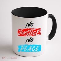 No Justice No Peace Coffee Mug thumb 1