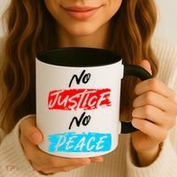No Justice No Peace Coffee Mug thumb 3