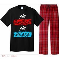 No Justice No Peace Pajama Set thumb 0