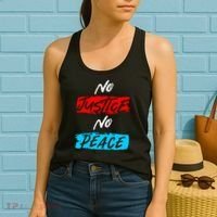 No Justice No Peace Women's Tank Top thumb 2