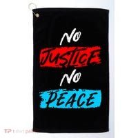 No Justice No Peace Golf Towel thumb 0