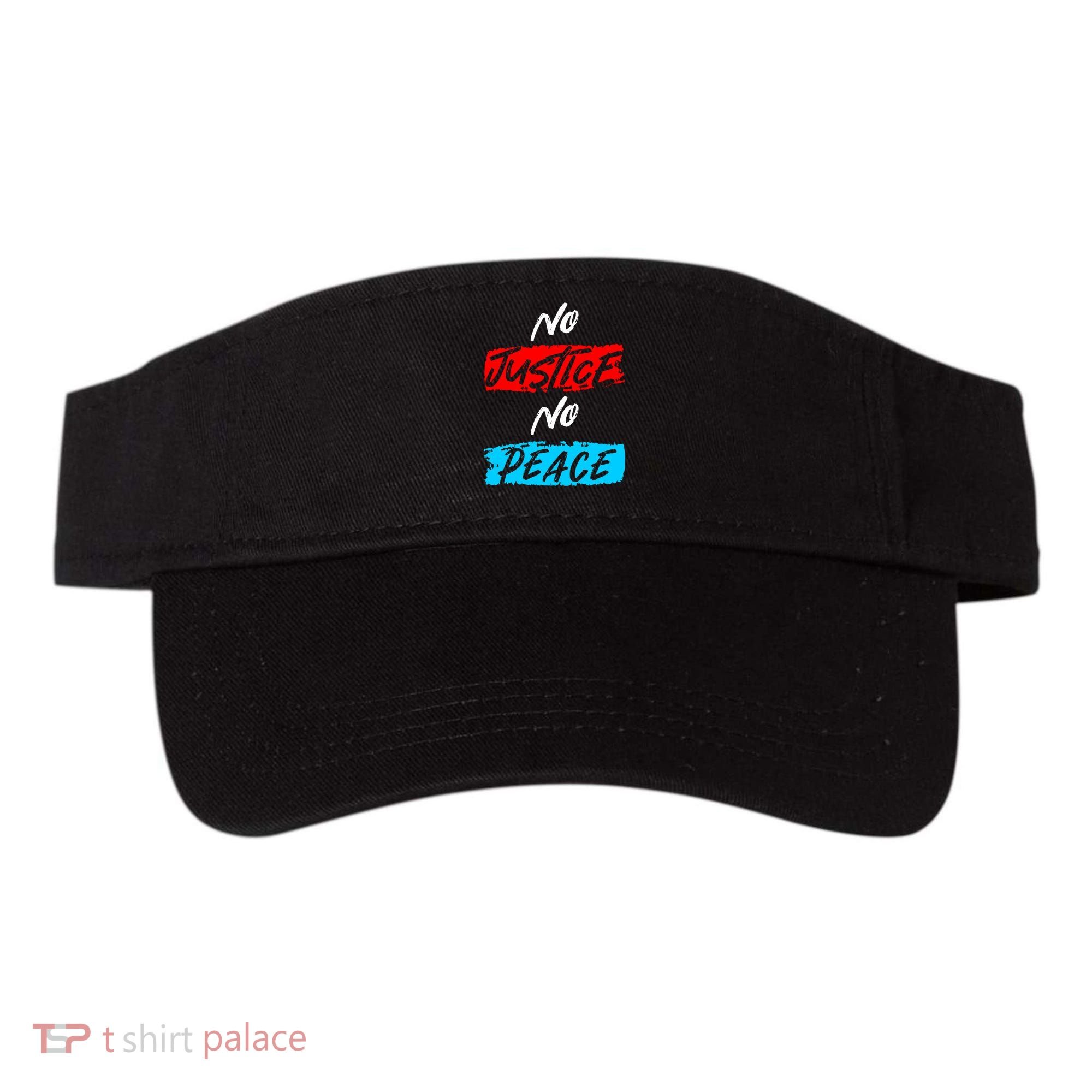 No Justice No Peace Visor