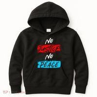 No Justice No Peace Kids Hoodie thumb 0