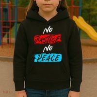 No Justice No Peace Kids Hoodie thumb 3