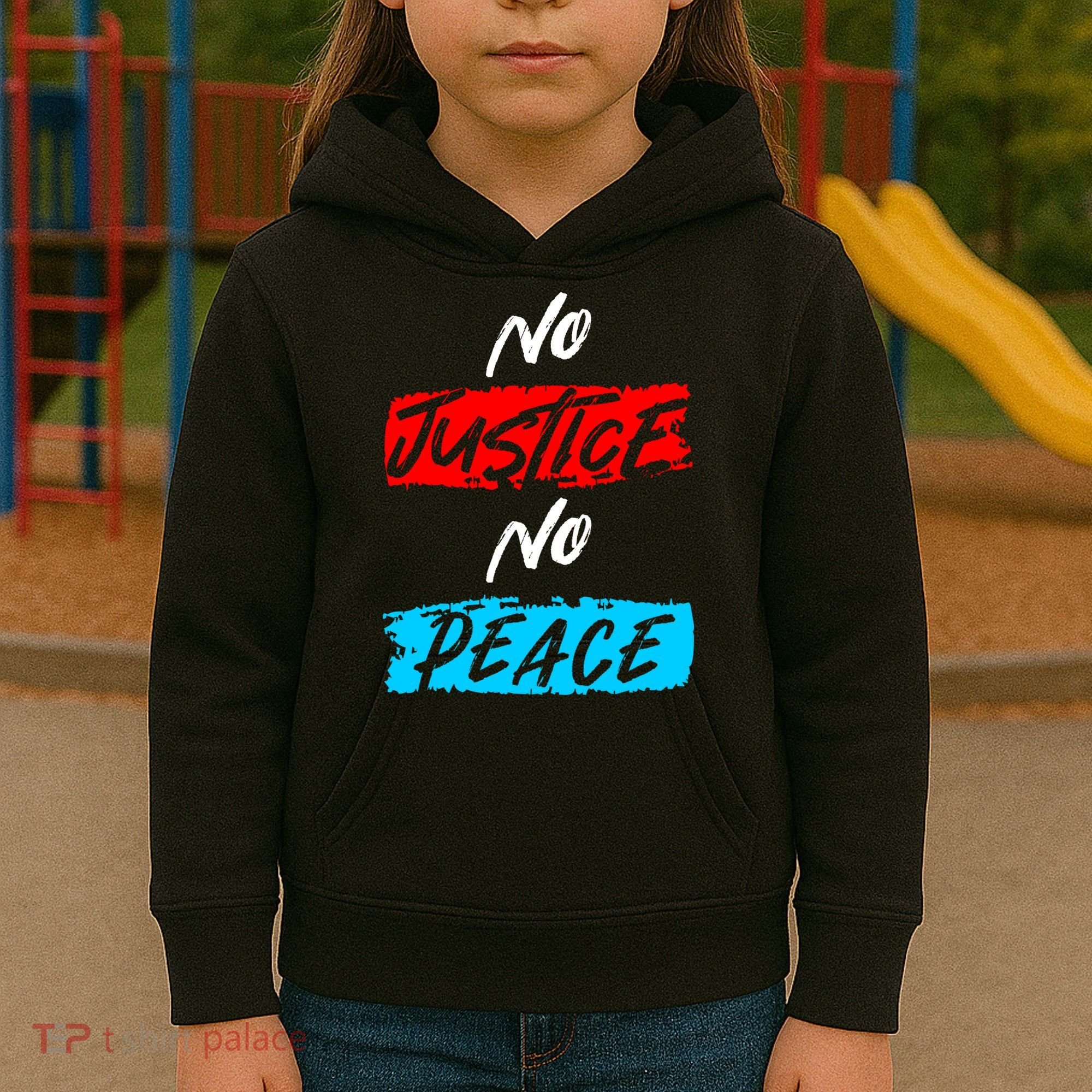 No Justice No Peace Kids Hoodie