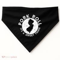 New Jersey Pork Roll It Is Jersey Thing Taylor Ham Pork Roll USA-Made Doggie Bandana thumb 0