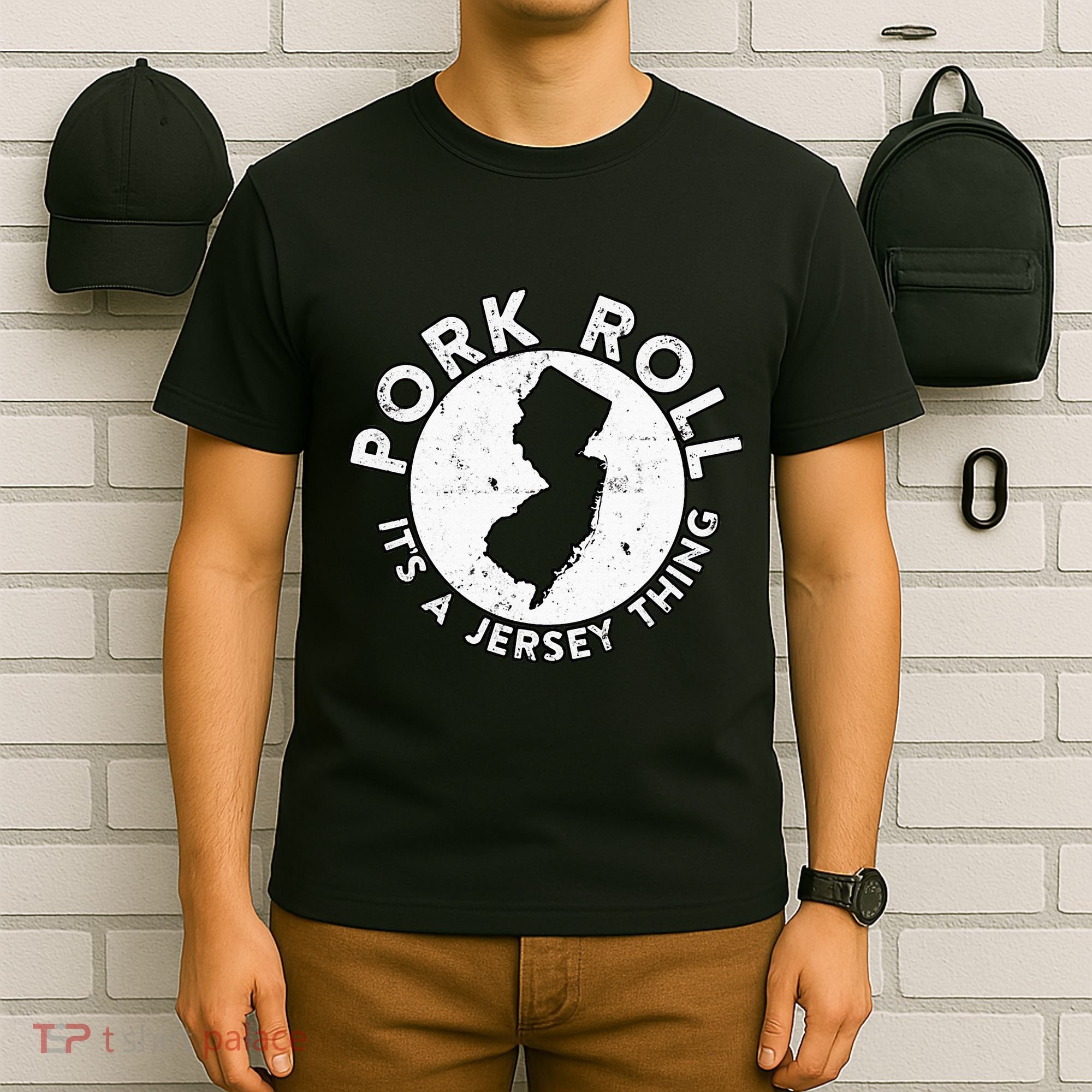 New Jersey Pork Roll It Is Jersey Thing Taylor Ham Pork Roll T-Shirt