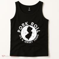 New Jersey Pork Roll It Is Jersey Thing Taylor Ham Pork Roll Tank Top thumb 2