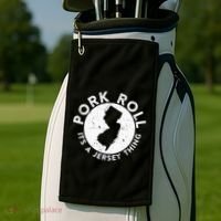 New Jersey Pork Roll It Is Jersey Thing Taylor Ham Pork Roll Golf Towel thumb 2