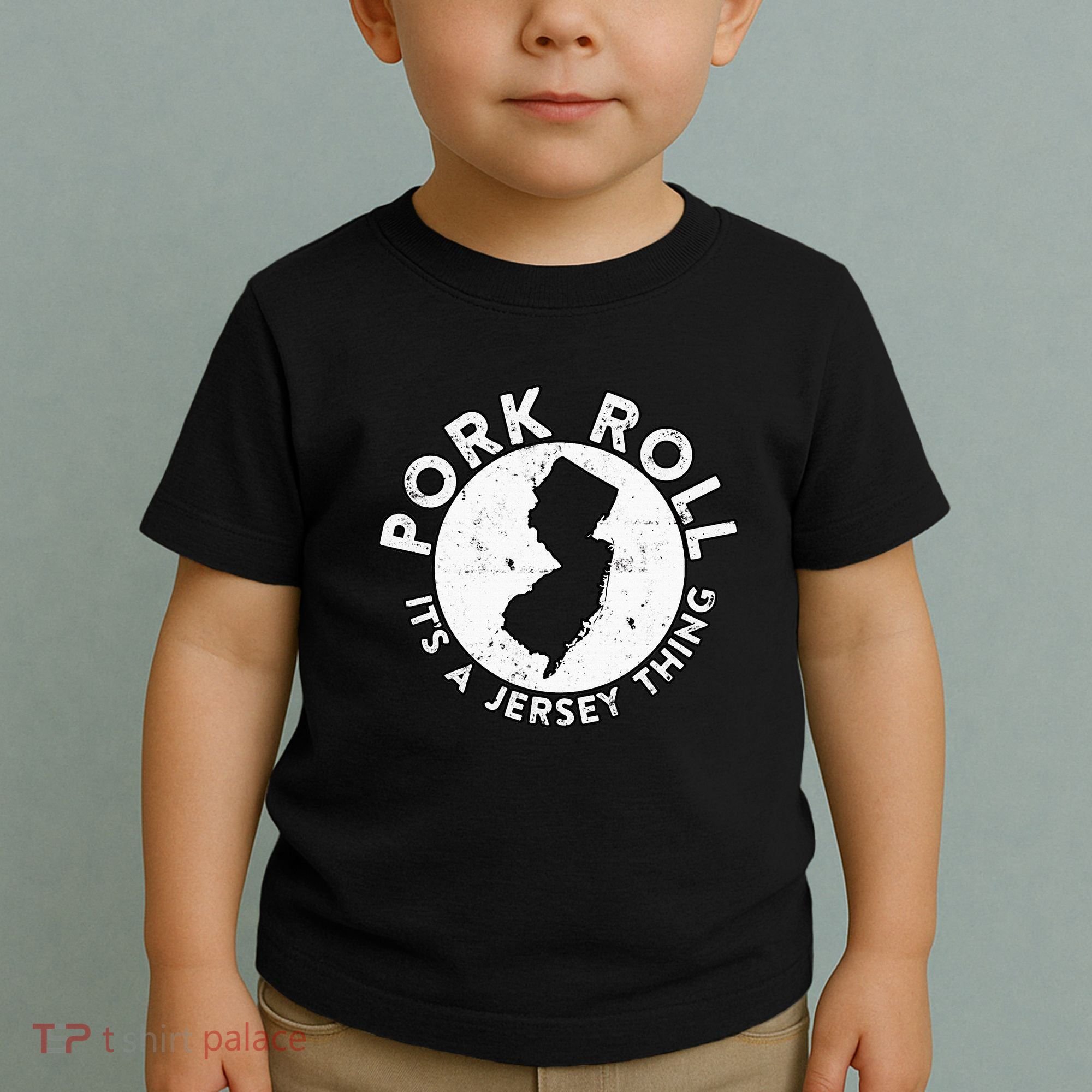New Jersey Pork Roll It Is Jersey Thing Taylor Ham Pork Roll Toddler T-Shirt