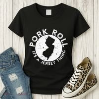 New Jersey Pork Roll It Is Jersey Thing Taylor Ham Pork Roll Women's T-Shirt thumb 3