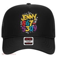 Nostalgic Jenny Phone Number 867 5309 Retro Music 80s Funny Hat thumb 0