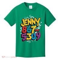 Nostalgic Jenny Phone Number 867 5309 Retro Music 80s Funny Kids T-Shirt thumb 0