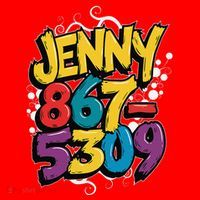 Nostalgic Jenny Phone Number 867 5309 Retro Music 80s Funny Santa Hat thumb 1