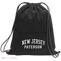 New Jersey Paterson Sweatshirt Cinch Pack Bag thumb 0