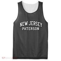 New Jersey Paterson Mesh Reversible Basketball Jersey Tank thumb 0