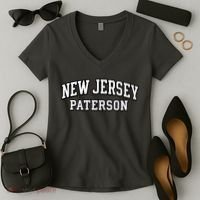 New Jersey Paterson Women's V-Neck T-Shirt thumb 2