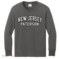 New Jersey Paterson Kids Long Sleeve Shirt thumb 0