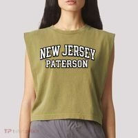 New Jersey Paterson Garment-Dyed Women's Muscle Tee thumb 2
