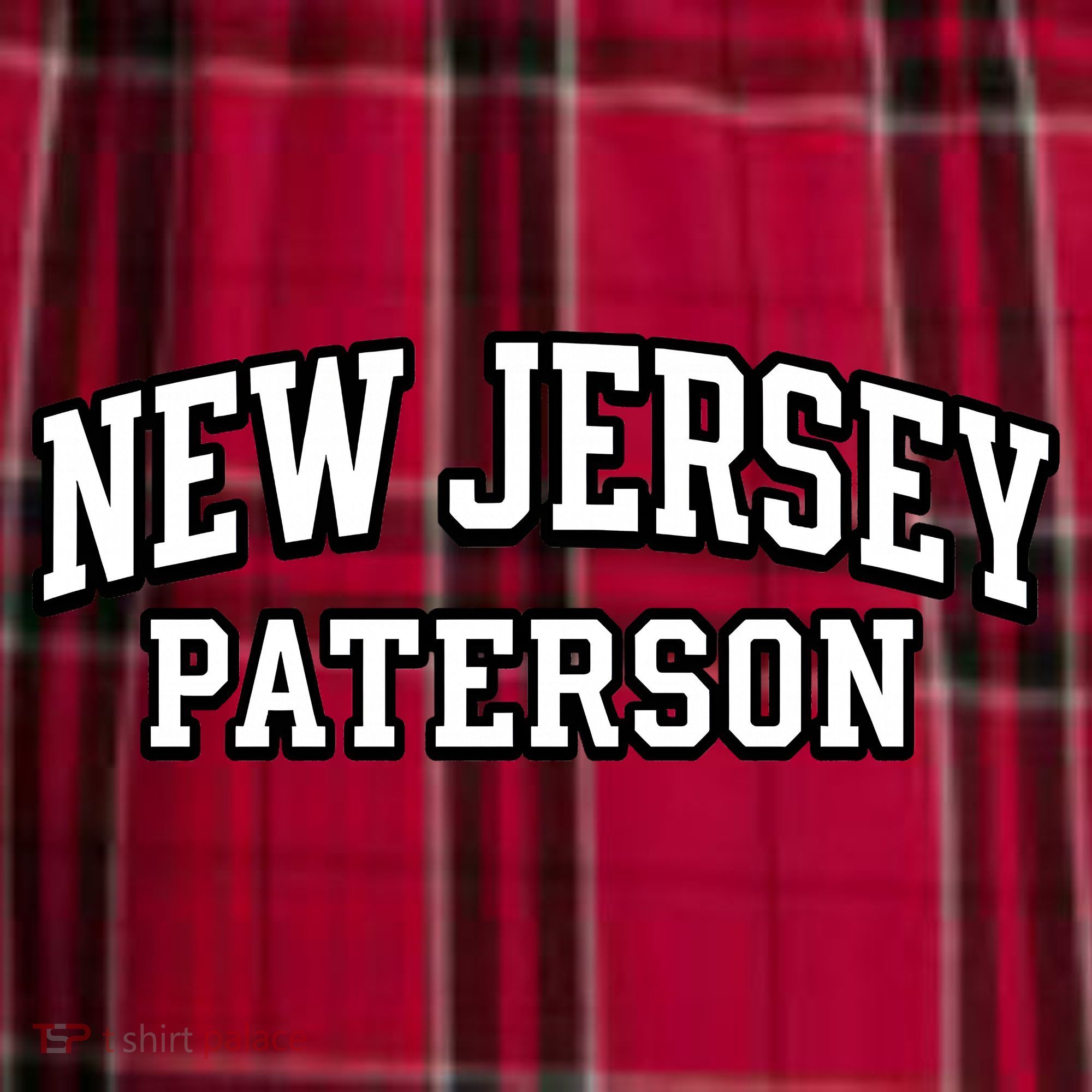New Jersey Paterson Women's Flannel Plaid Pajama Pants
