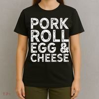 New Jersey Pork Roll Egg And Cheese T-Shirt thumb 4