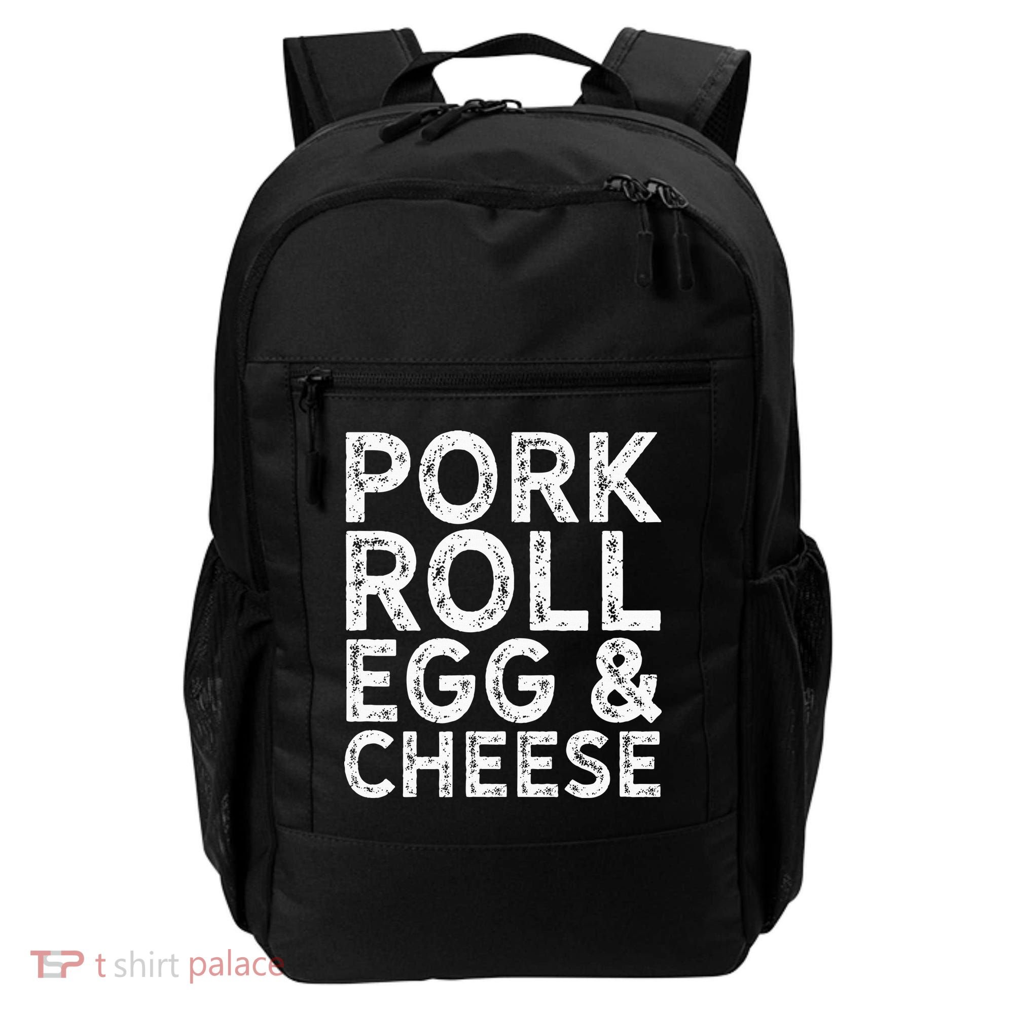 New Jersey Pork Roll Egg And Cheese Backpack