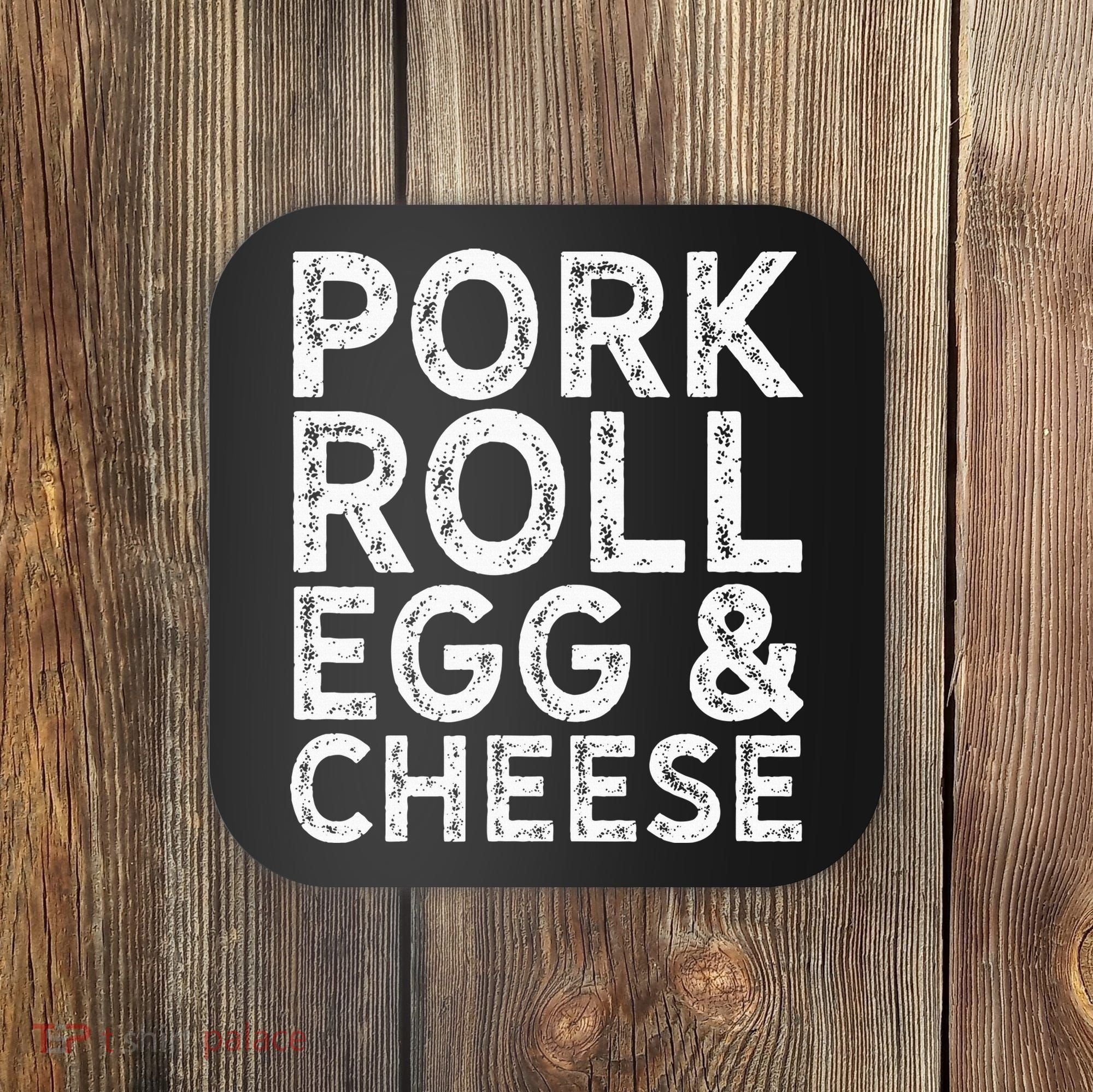 New Jersey Pork Roll Egg And Cheese Coaster