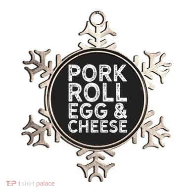 New Jersey Pork Roll Egg And Cheese Ornament