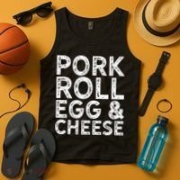 New Jersey Pork Roll Egg And Cheese Tank Top thumb 4
