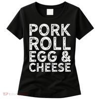 New Jersey Pork Roll Egg And Cheese Women's T-Shirt thumb 0