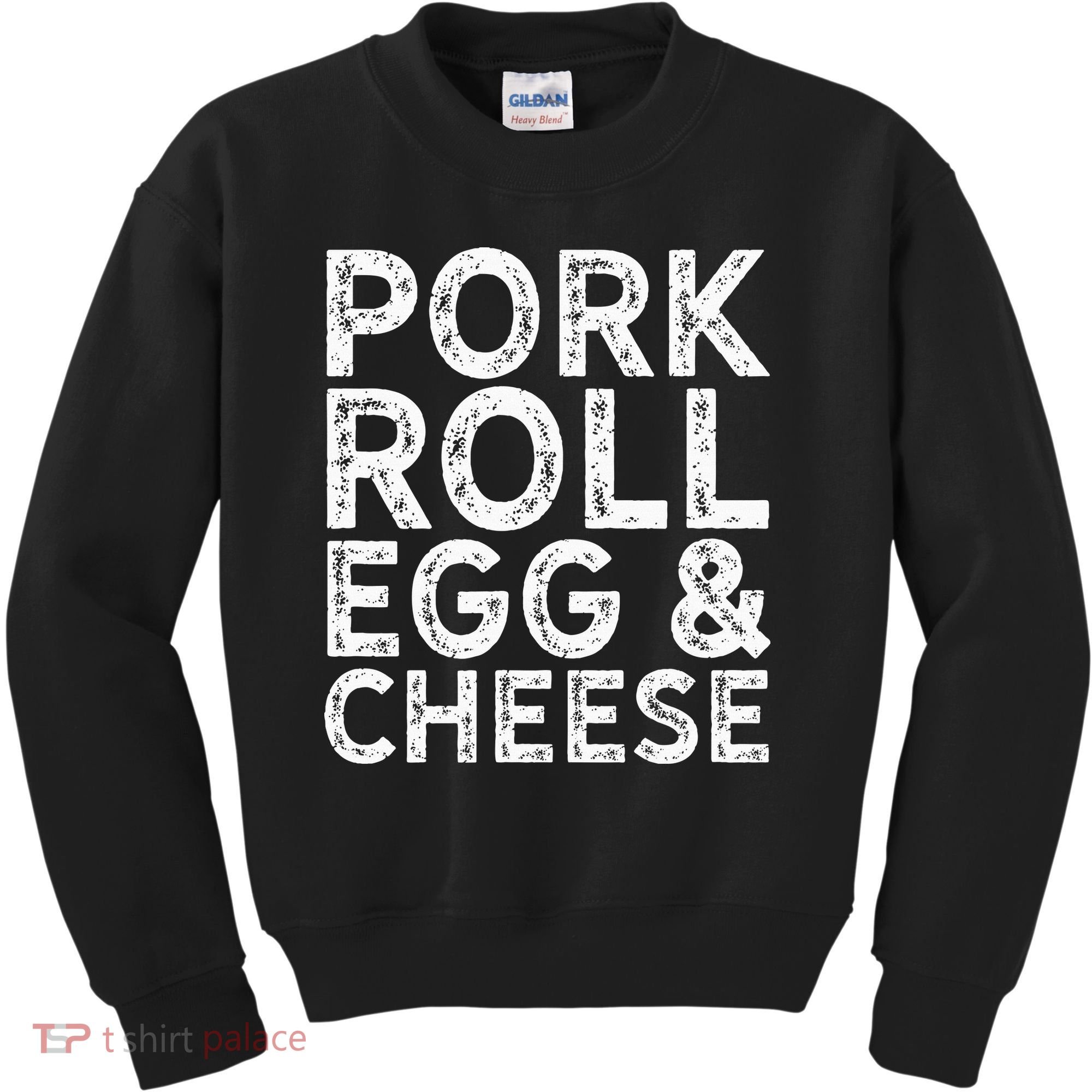 New Jersey Pork Roll Egg And Cheese Kids Sweatshirt