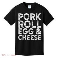 New Jersey Pork Roll Egg And Cheese Kids T-Shirt thumb 0