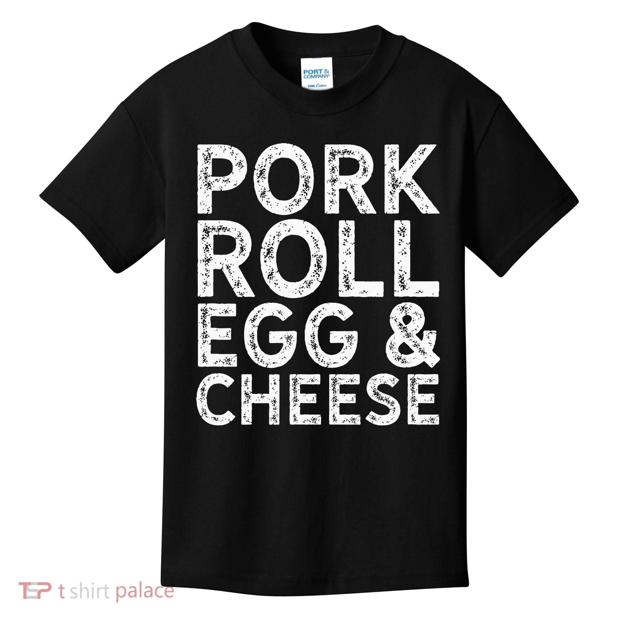New Jersey Pork Roll Egg And Cheese Kids T-Shirt