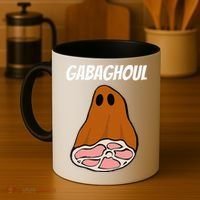 New Jersey Slang Halloween Dry Cured Meat Gabaghoul Gabagool Coffee Mug thumb 4