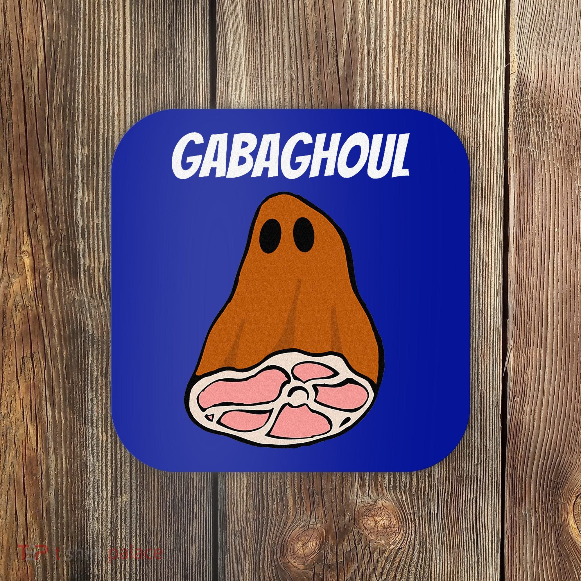 New Jersey Slang Halloween Dry Cured Meat Gabaghoul Gabagool Coaster